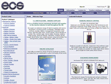 Tablet Screenshot of ecs-marine-equipment.co.uk